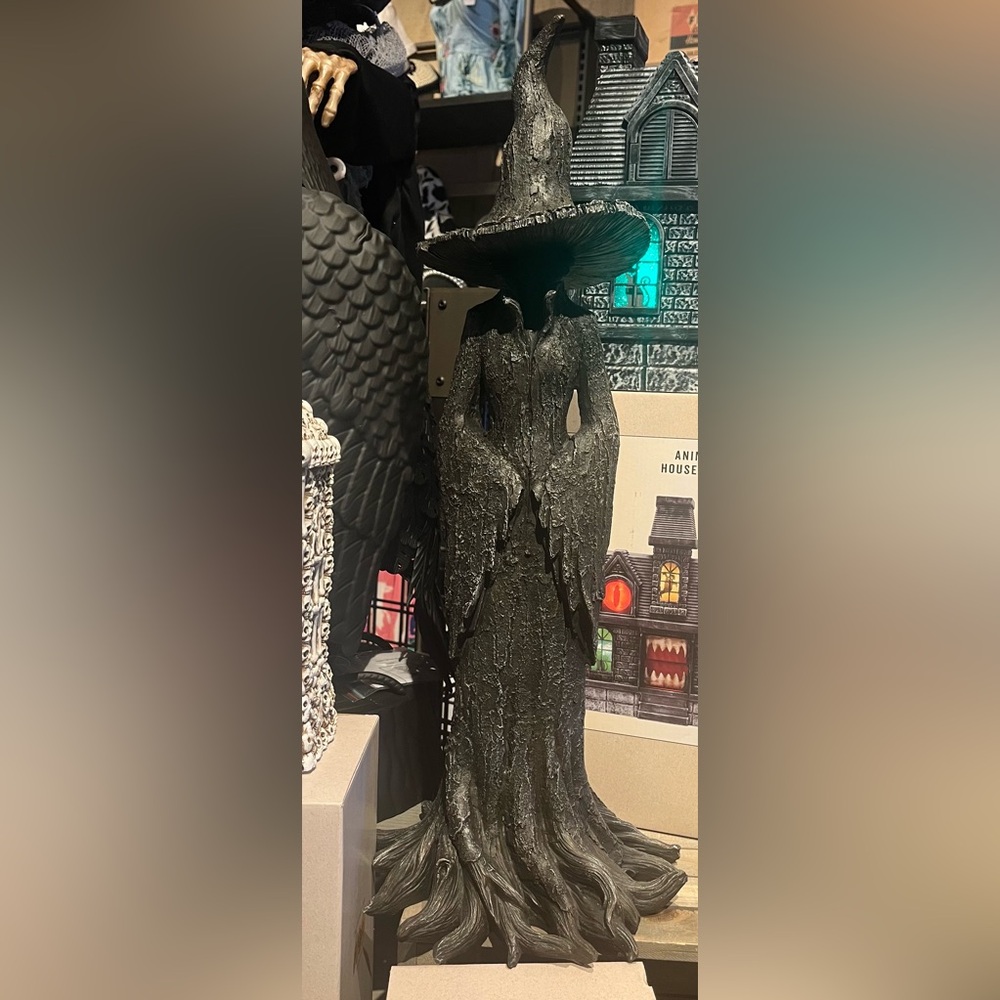 Mystical Black Witch Figurine